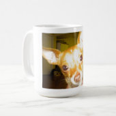 チワワのマグ コーヒーマグカップ (正面左)