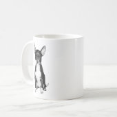 チワワのマグ コーヒーマグカップ (正面左)