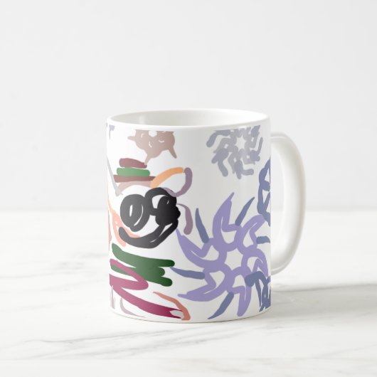 チワワの冬 コーヒーマグカップ (正面右)