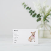 チワワの名刺 名刺 (スタンド正面)