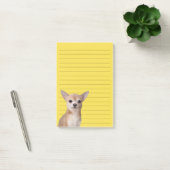 チワワの図解入りの、写真付きのなノート ポストイット (オフィス)