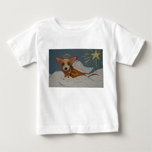 チワワの天使 ベビーTシャツ (正面)