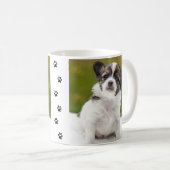 チワワの子犬のコーヒーマグ コーヒーマグカップ (正面右)