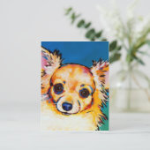 チワワの子鹿LC ポストカード (スタンド正面)