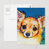 チワワの子鹿LC ポストカード (正面/裏面)