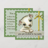 チワワの招待状 招待状 (正面/裏面)
