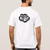 チワワの指名手配写真: 毛布大泥棒 Tシャツ (裏面)