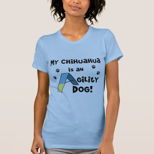 チワワの敏捷犬 Tシャツ (正面)