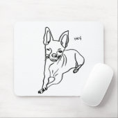チワワの方がライフが良い マウスパッド (マウス)
