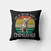 チワワの方が暮らしが好い クッション (裏面)