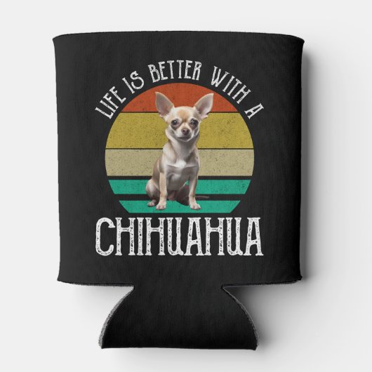 チワワの方が暮らしが好い 缶クーラー (裏面)