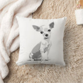 チワワの枕 クッション (ブランケット)