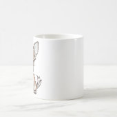 チワワの犬 コーヒーマグカップ (中央)
