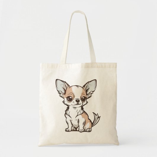 チワワの犬 トートバッグ (正面)