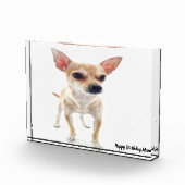 チワワの犬 フォトブロック (右)