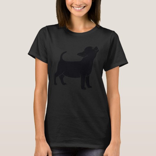 チワワの犬 Tシャツ (正面)