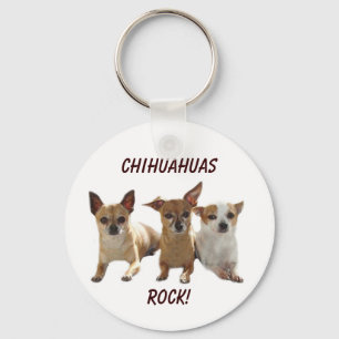 チワワの石Keychain キーホルダー
