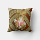 チワワの綿の枕を頼むこと クッション (裏面)