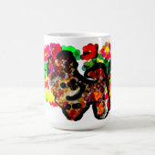 チワワの花 コーヒーマグカップ (中央)