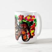 チワワの花 コーヒーマグカップ (正面右)