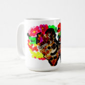 チワワの花 コーヒーマグカップ (正面左)