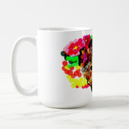 チワワの花 コーヒーマグカップ