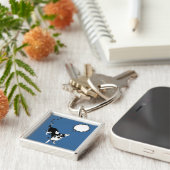 チワワの足のプリント キーホルダー (側面)