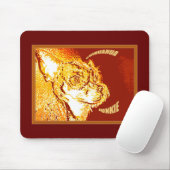 チワワの麻薬常習者 マウスパッド (マウス)