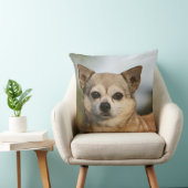 チワワのHeadshot クッション (椅子)