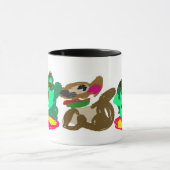 チワワはかわいい マグカップ (中央)
