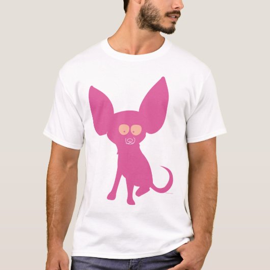チワワはかわいいsoooooです! tシャツ (正面)