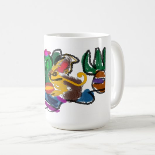 チワワはそれを愛している コーヒーマグカップ (正面右)