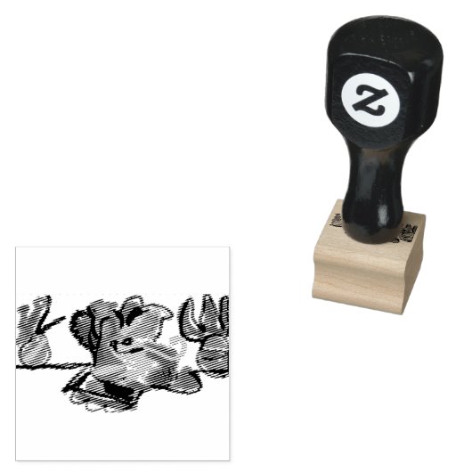 チワワはそれを愛している ラバースタンプ (押印)