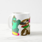 チワワは可愛い コーヒーマグカップ (正面左)