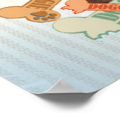 チワワはCookie Jarポスターの上に立つ ポスター (角)