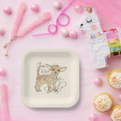 チワワアイ'は少しビッグディールグラフィックデザインPa ペーパープレート (パーティー)