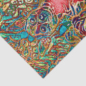 チワワアートドッグカラフルポートレート 薄葉紙 (詳細)