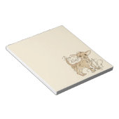 チワワア私は大した問題ではない |接線 ノートパッド (アングル)