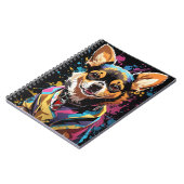 チワワカラフル ノートブック (左側)