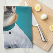 チワワシェフ キッチンタオル (四つ折り)