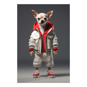 チワワスワッグ:ヒップホップPup フォトプリント