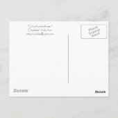 「チワワハロウィーン」美術複製はがき ポストカード (裏面)