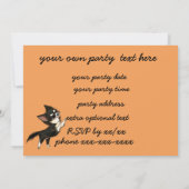 チワワパーティの招待状 招待状 (裏面)