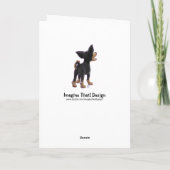 チワワパーティーセンター サンキューカード (裏面)