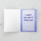 チワワパーティーセンター サンキューカード (内部)