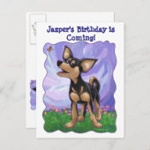 チワワパーティーセンター 案内ポストカード (正面/裏面)