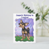 チワワパーティーセンター 案内ポストカード (スタンド正面)