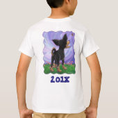 チワワパーティーセンター Tシャツ (裏面)