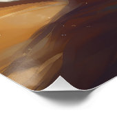 チワワビーチサーフィン絵画ズ ポスター (コーナー)