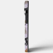 チワワボーンズアンドポーズパープル Case-Mate iPhoneケース (裏面 / 左)